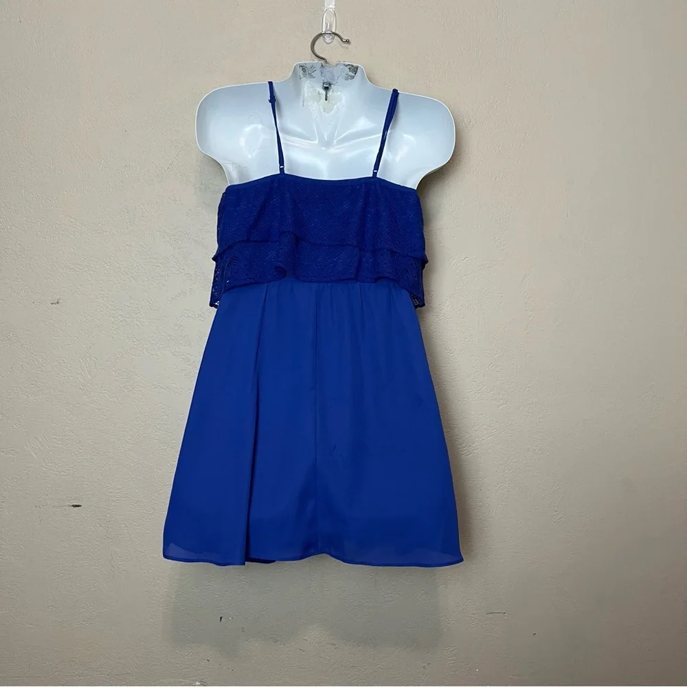 Chosse 5 Ítems For $30 Princess Vera wang women sleeves‎ blue dress size M